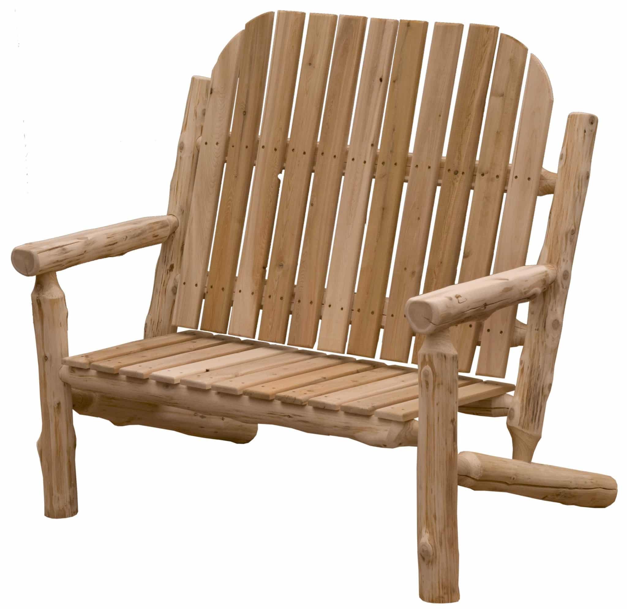 48" Natural Solid Wood Indoor Outdoor Arm Chair - Image 7