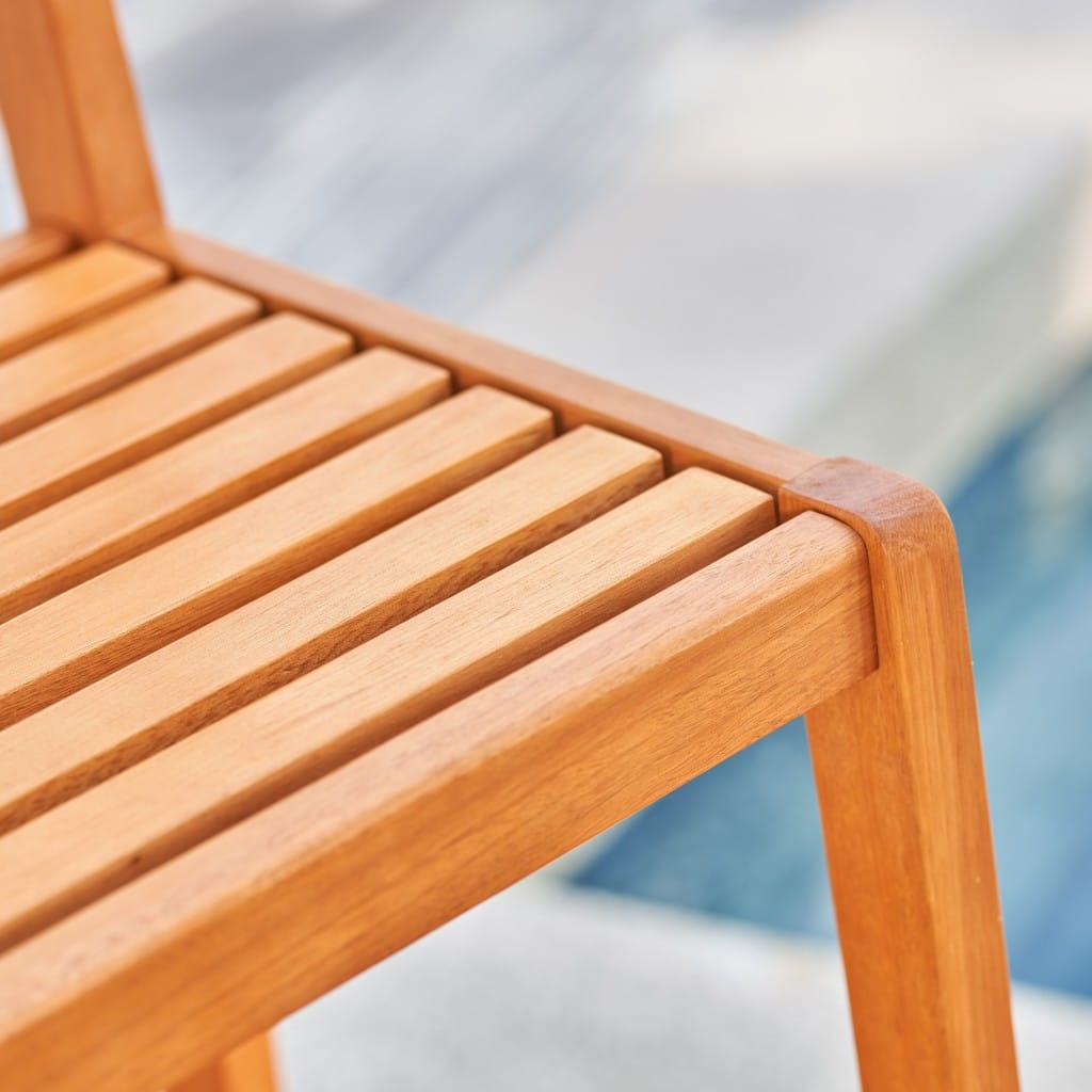 48" Brown Low Back Indoor Outdoor Bar Height Chair With Footrest - Image 7