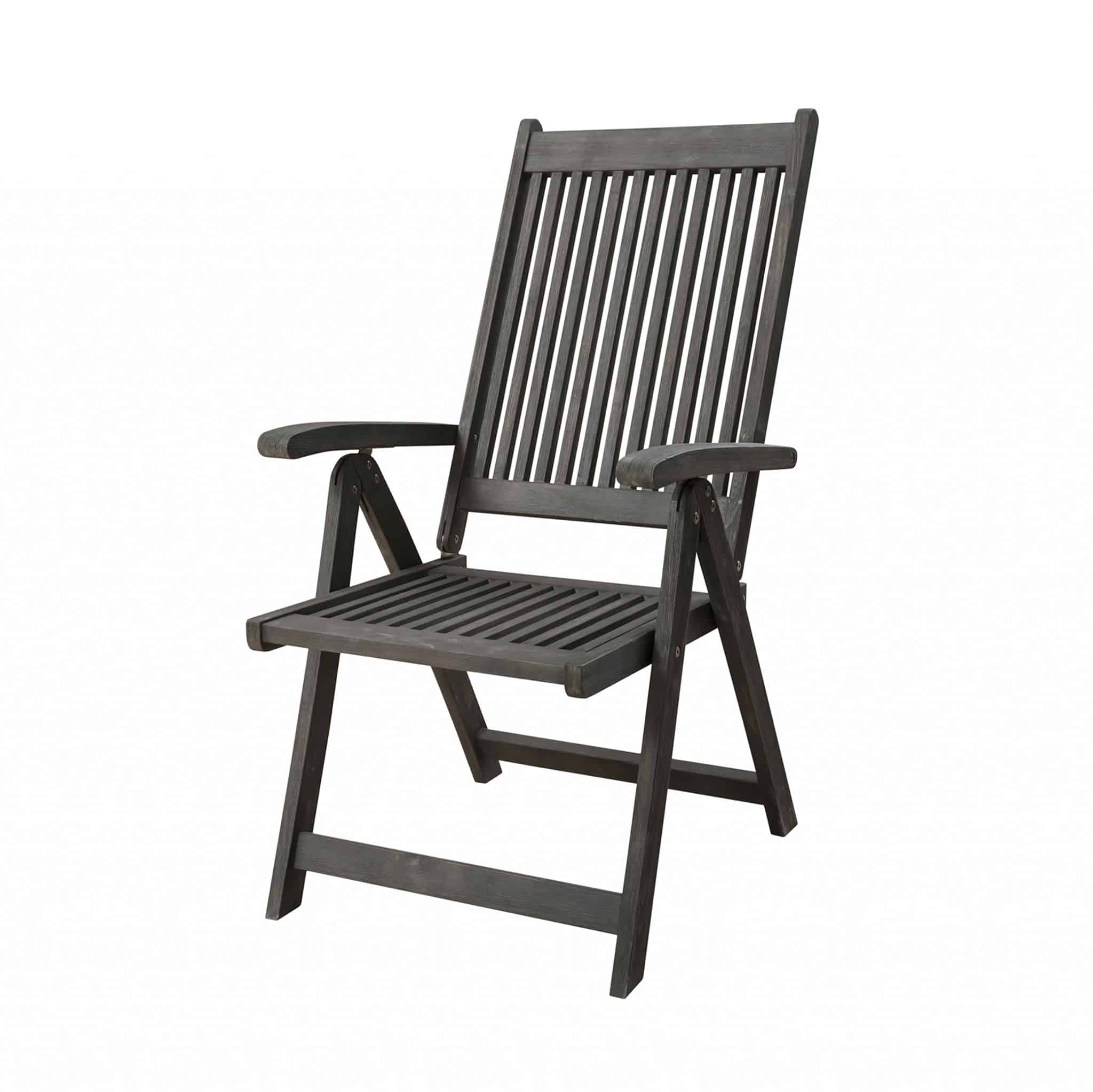 Distressed Outdoor Reclining Chair - Image 2