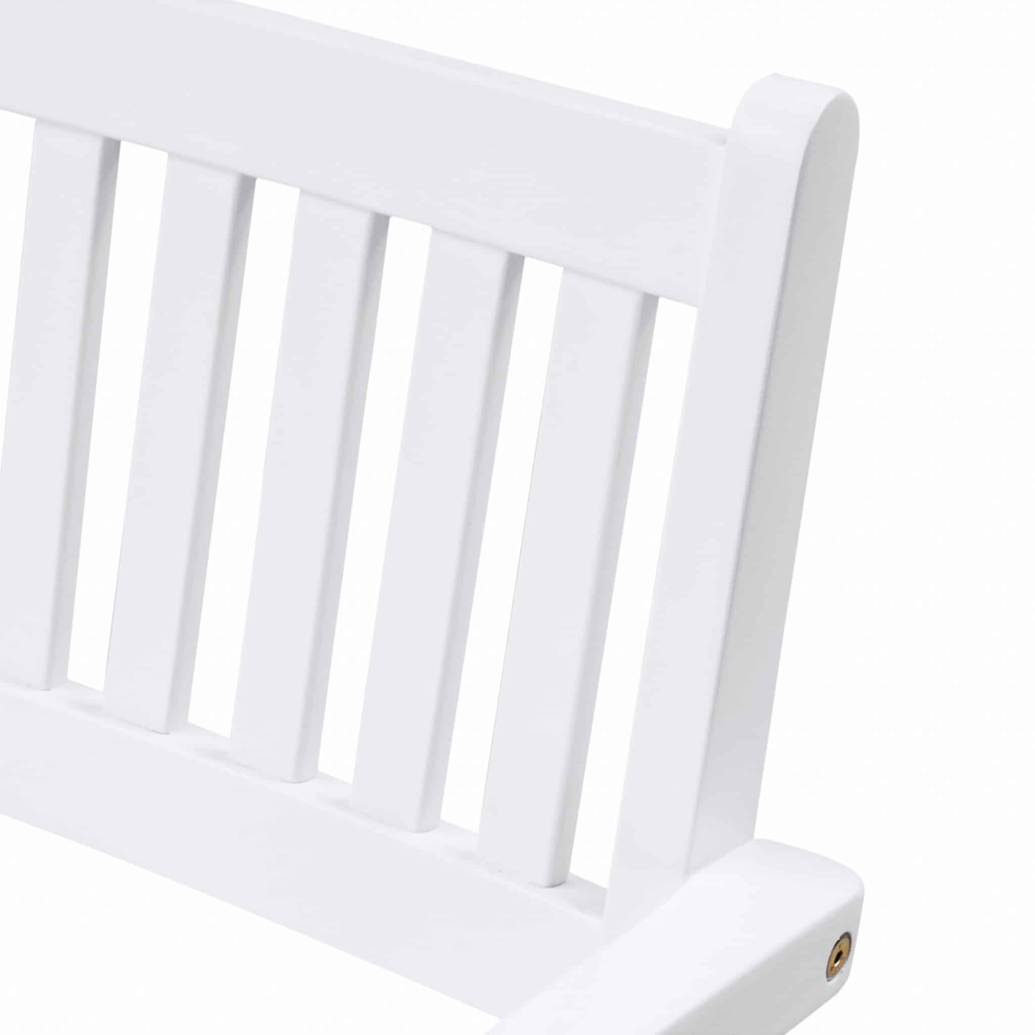 Set Of Two White Stacking Armchairs - Image 6