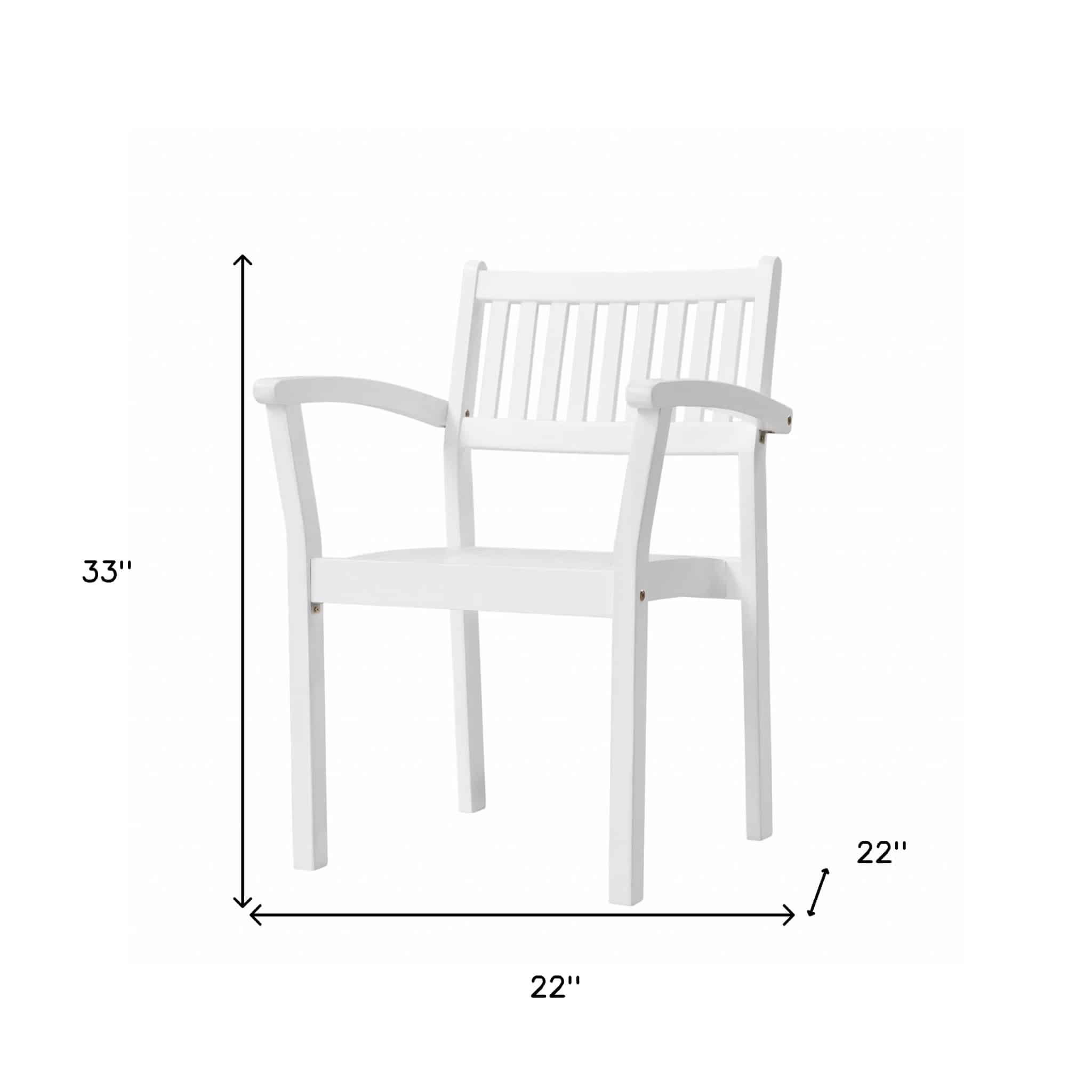 Set Of Two White Stacking Armchairs - Image 9