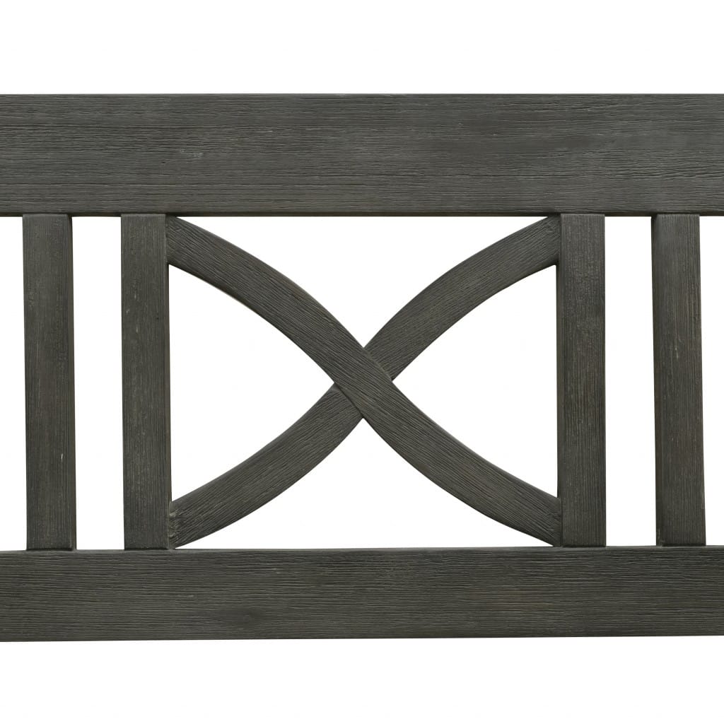 Distressed Grey Garden Armchair - Image 2