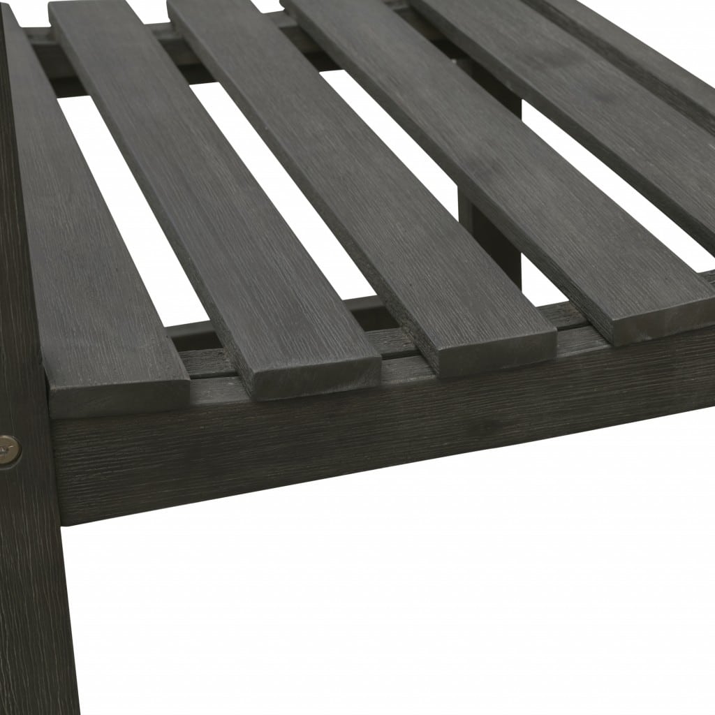 Distressed Grey Garden Armchair - Image 8