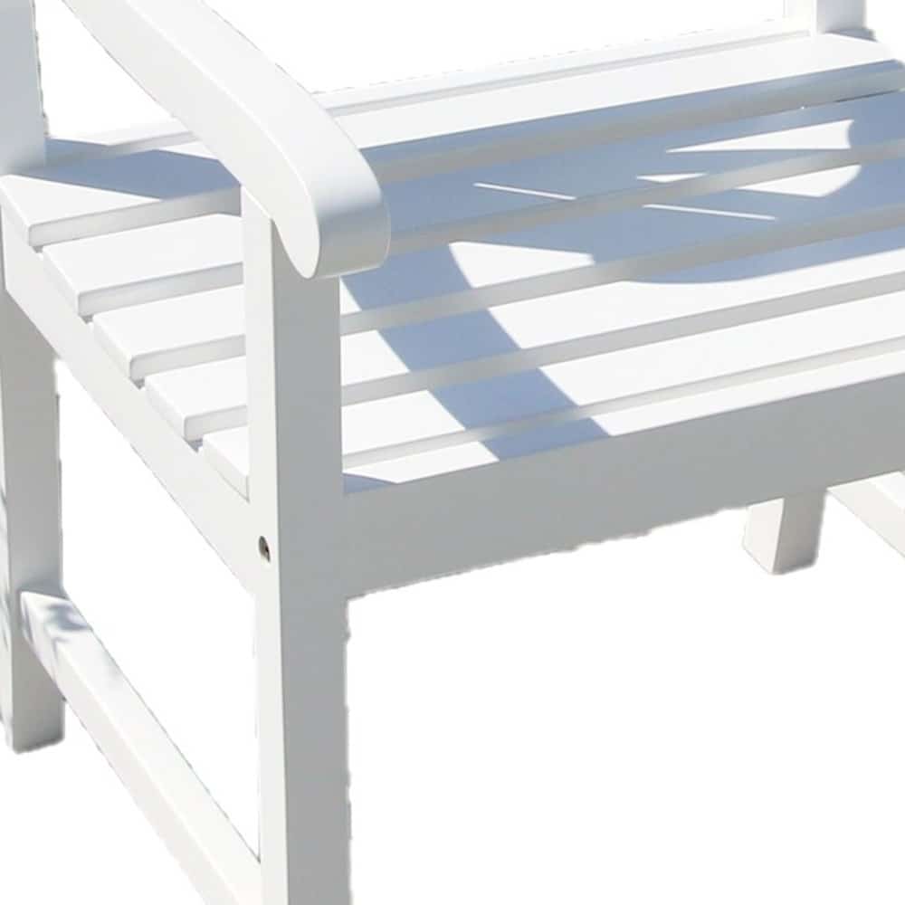 White Garden Armchair - Image 2