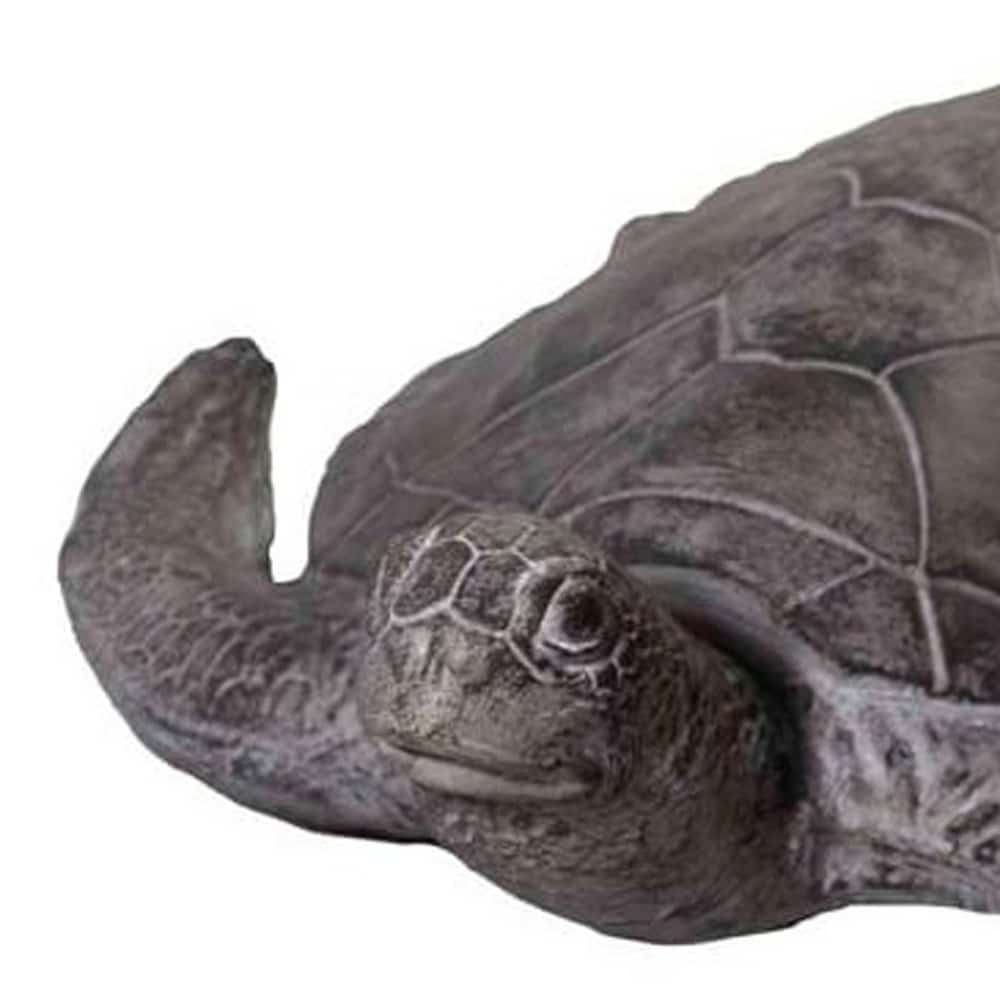 22" Sea Turtle Indoor Outdoor Statue - Image 5