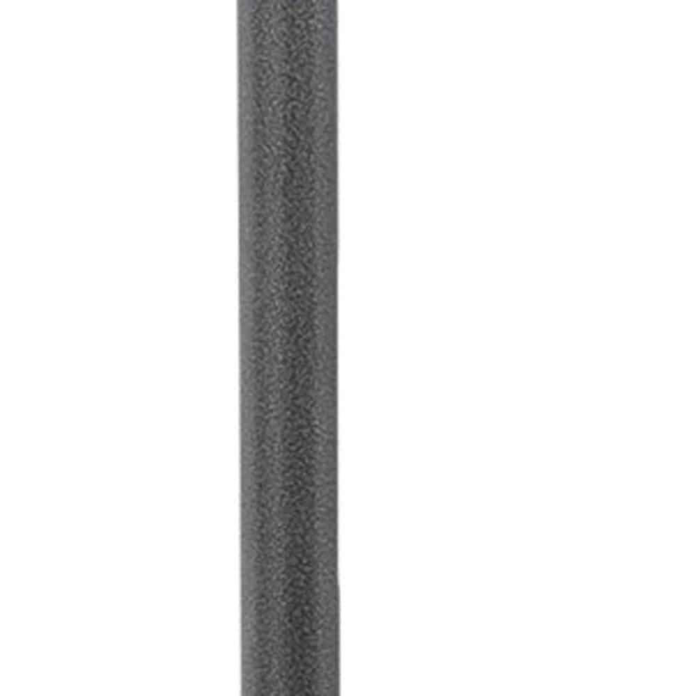 48000 BTU Silver Steel Propane Cylindrical Pole Standing Patio Heater - Image 4
