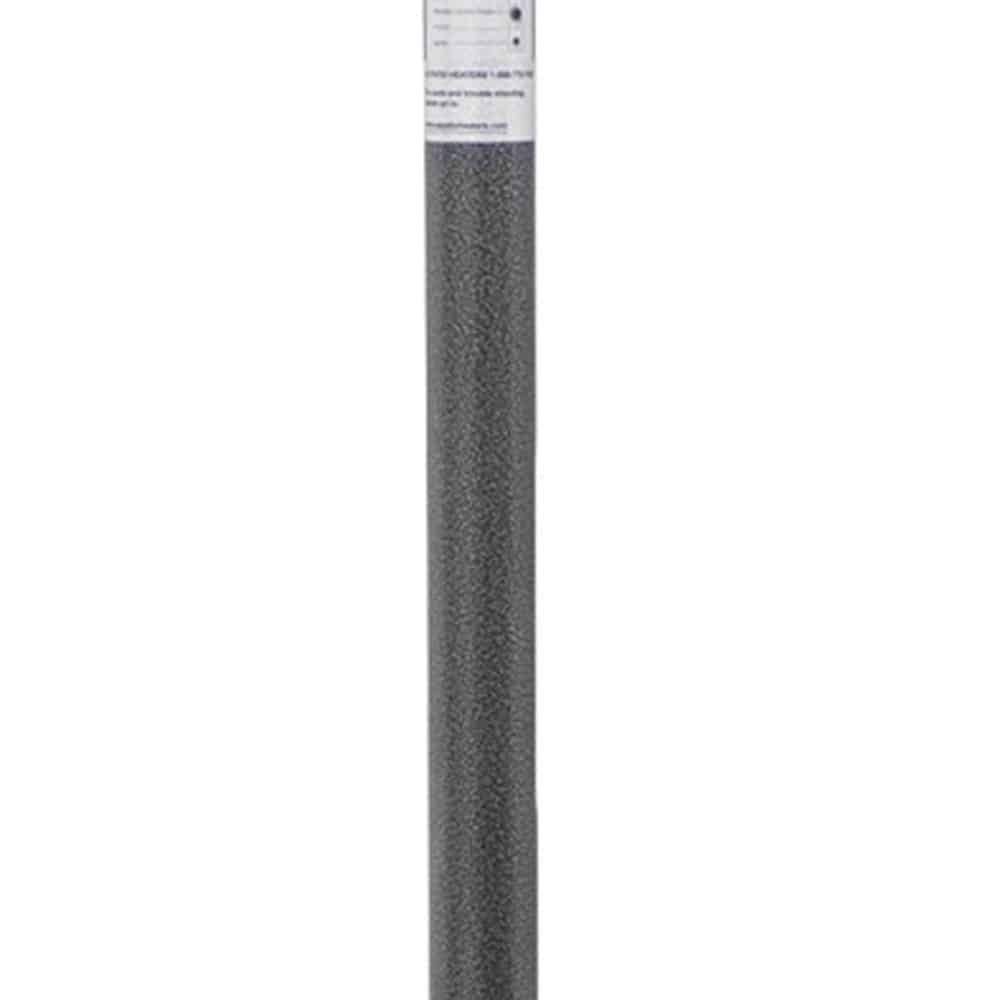 48000 BTU Silver Steel Propane Cylindrical Pole Standing Patio Heater - Image 5