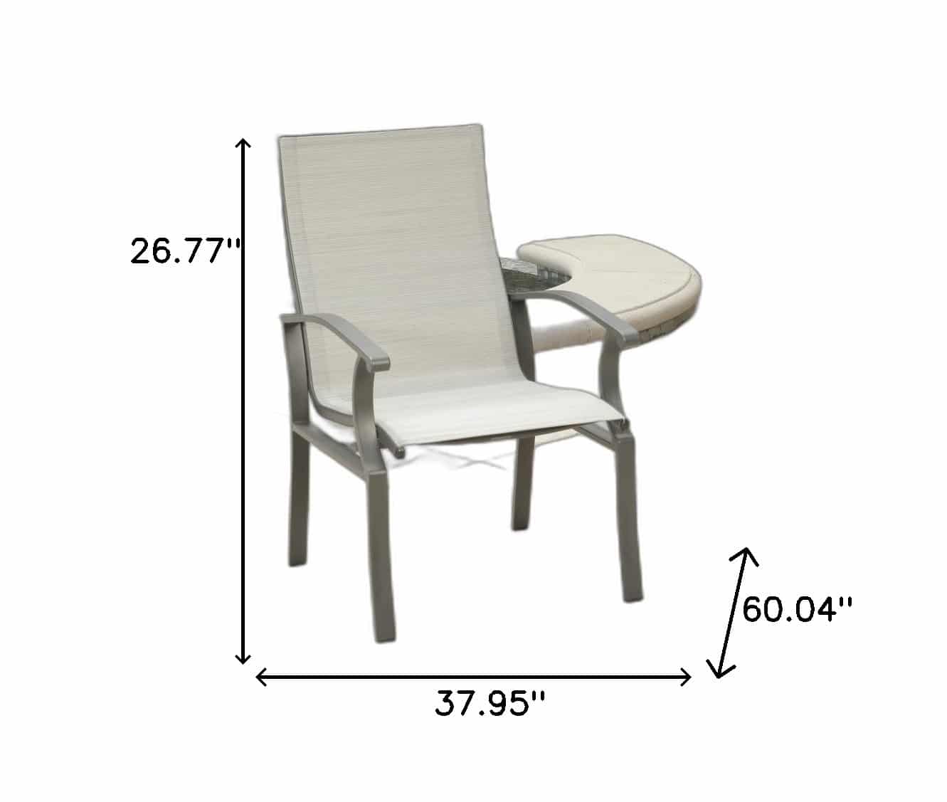 Seven Piece Black and Gray Rectangular Glass Dining Set with Six Chairs - Image 7