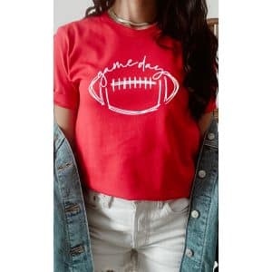 Game Day Football Graphic Tee